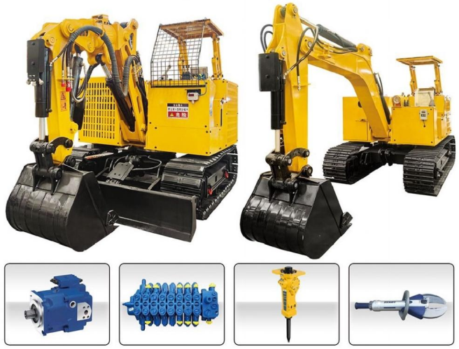 MWD15/0.6L 旋转挖掘机 MAKA